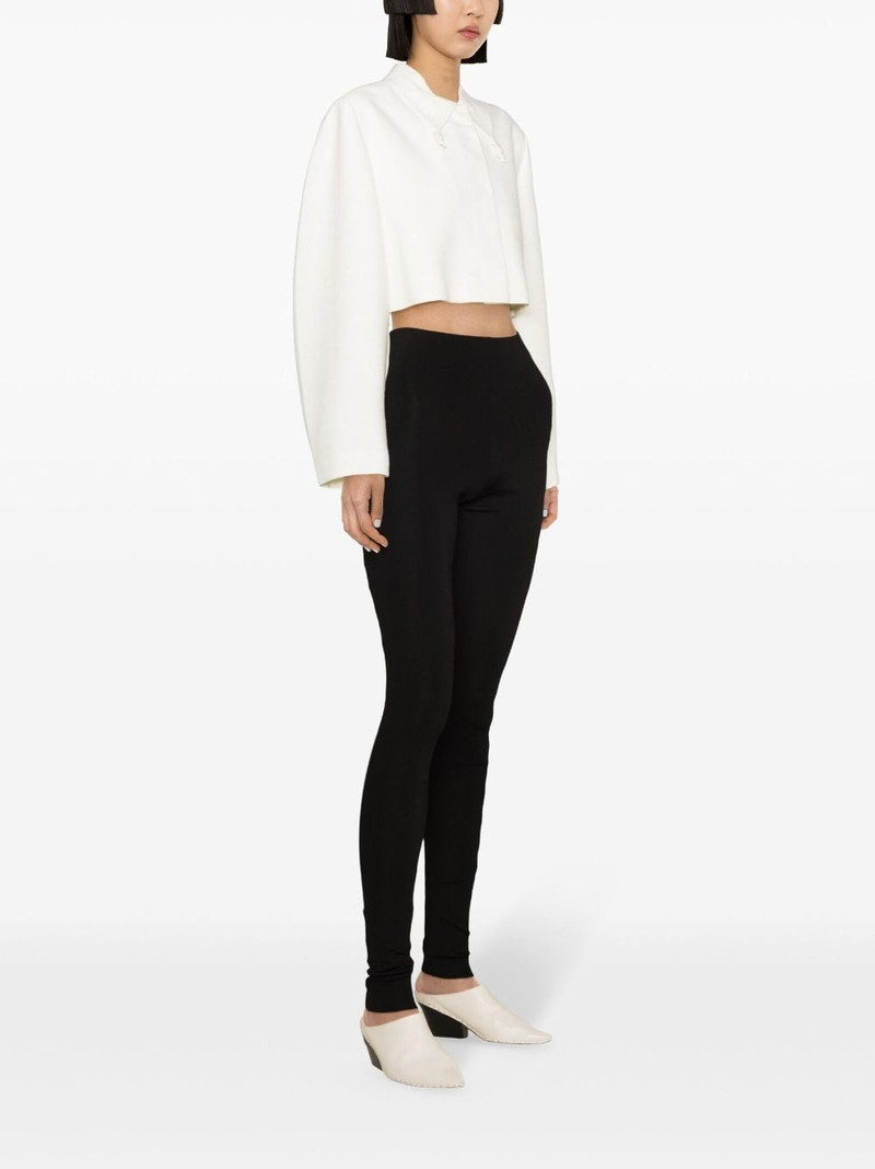 high-waist ribbed-knit leggings 3
