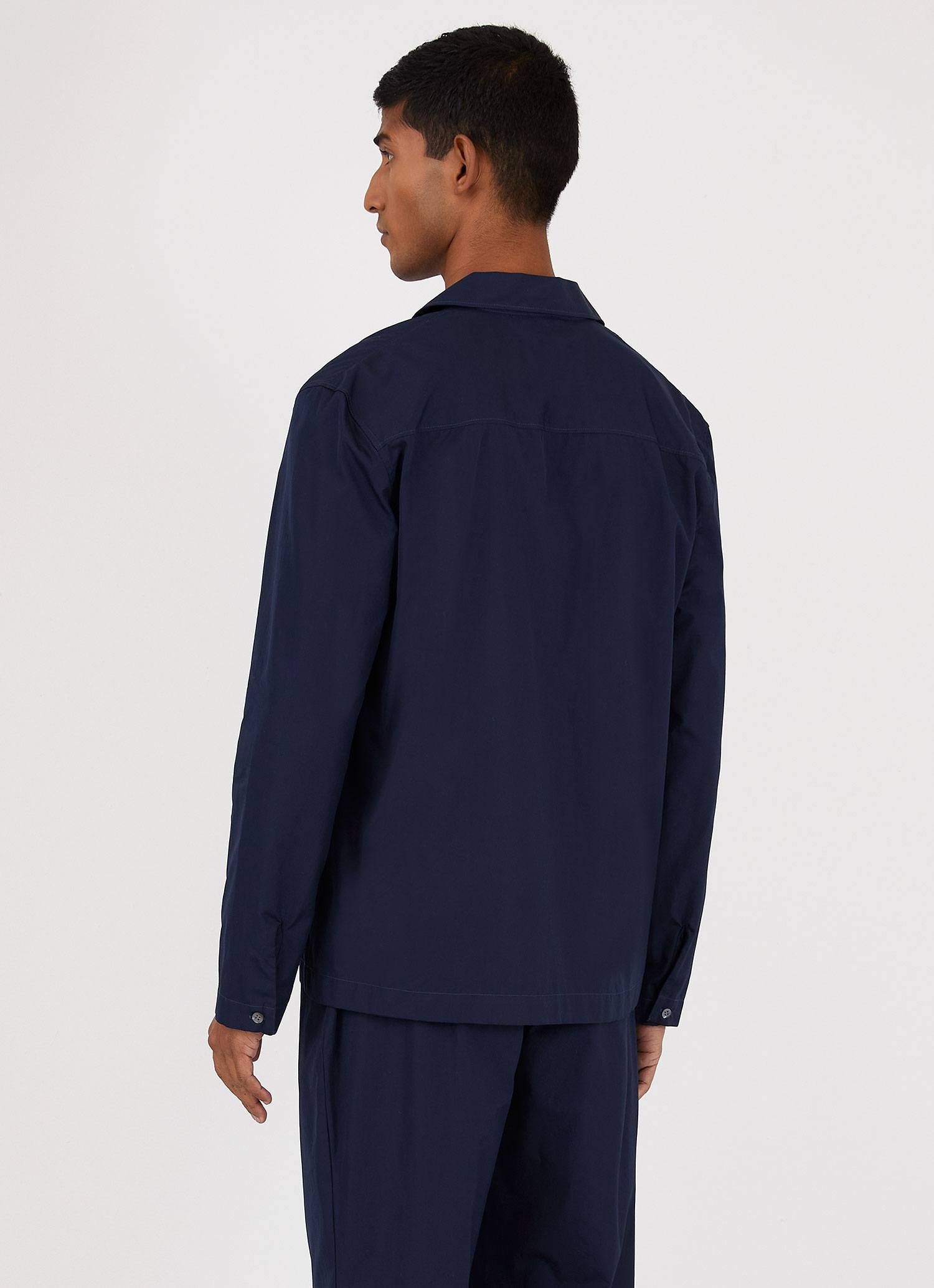 Sea Island Cotton Pyjama Shirt - 4