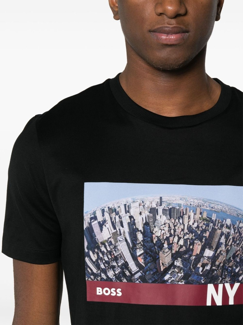 graphic-print cotton T-shirt 5