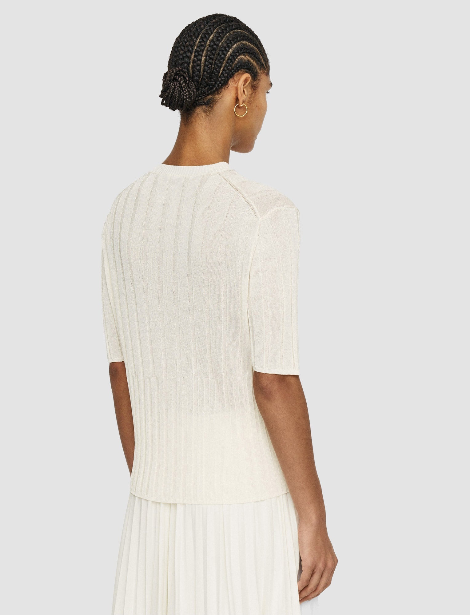 Crisp Rayon Knitted T-Shirt - 4