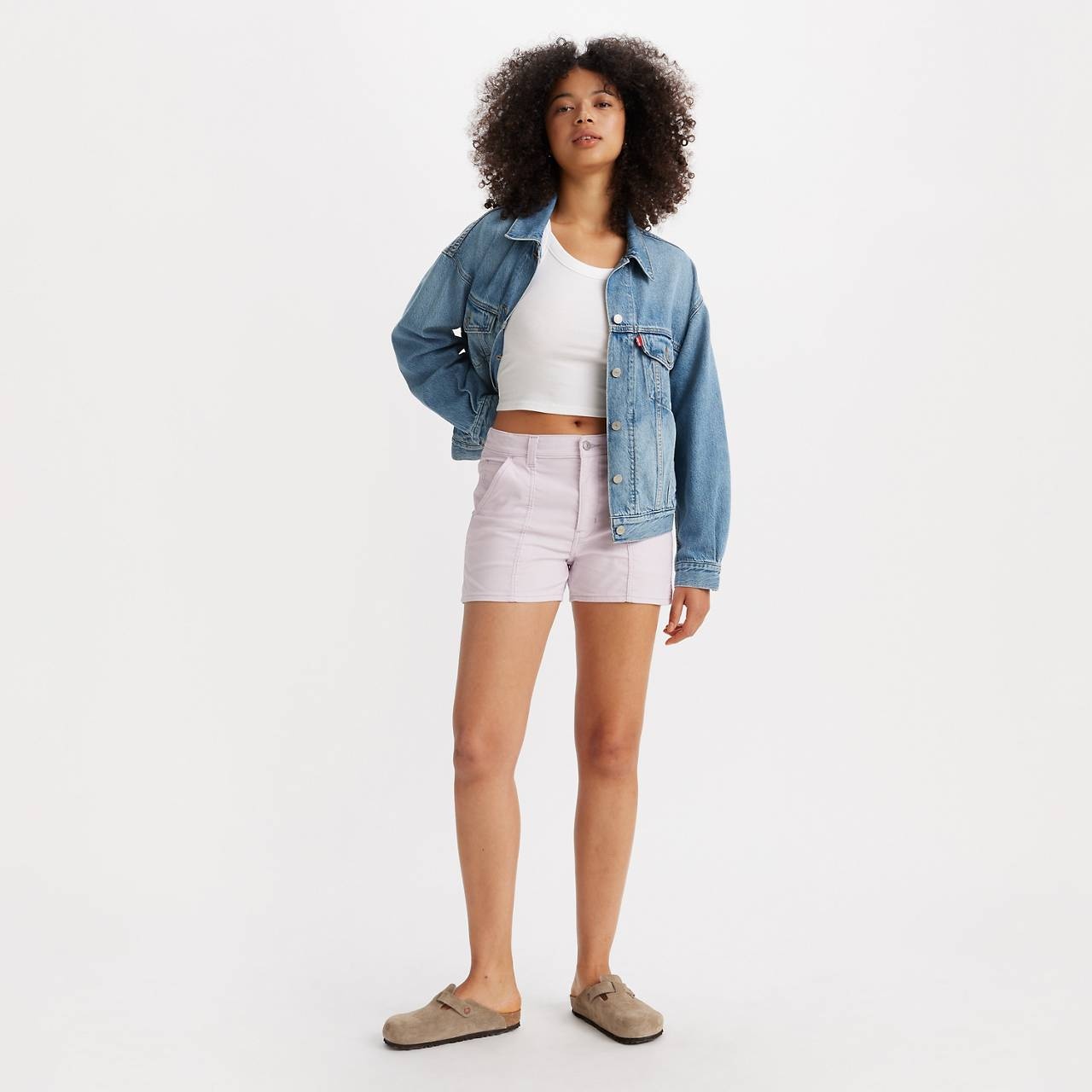 CARPENTER LIGHTWEIGHT CORDUROY WOMEN'S SHORTS - 3
