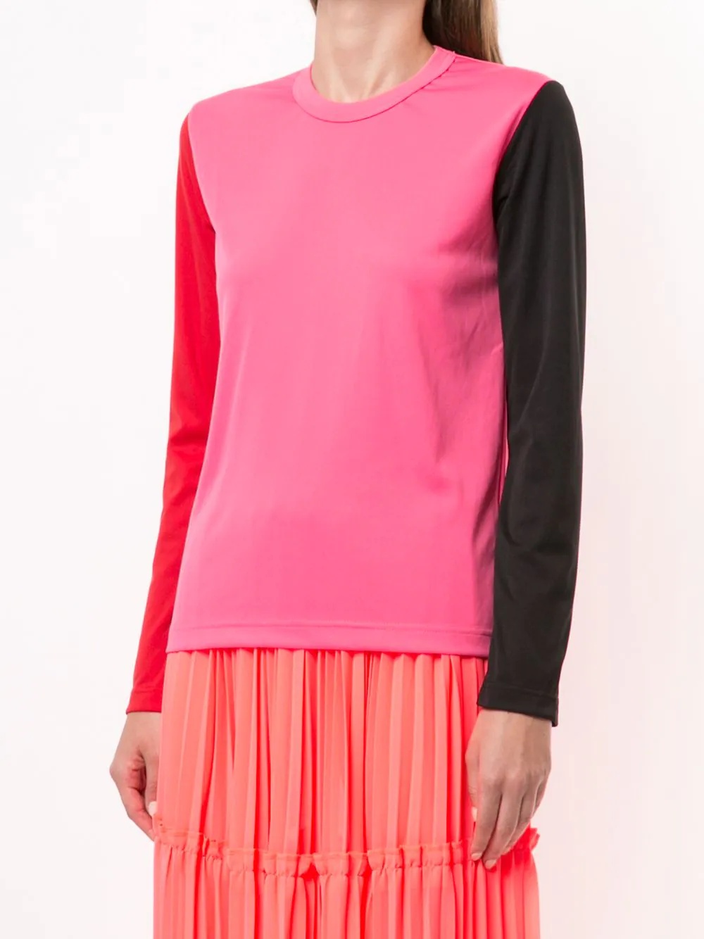 colour-block T-shirt - 3