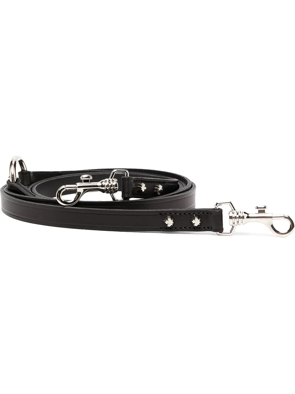 calf leather dog leash - 1