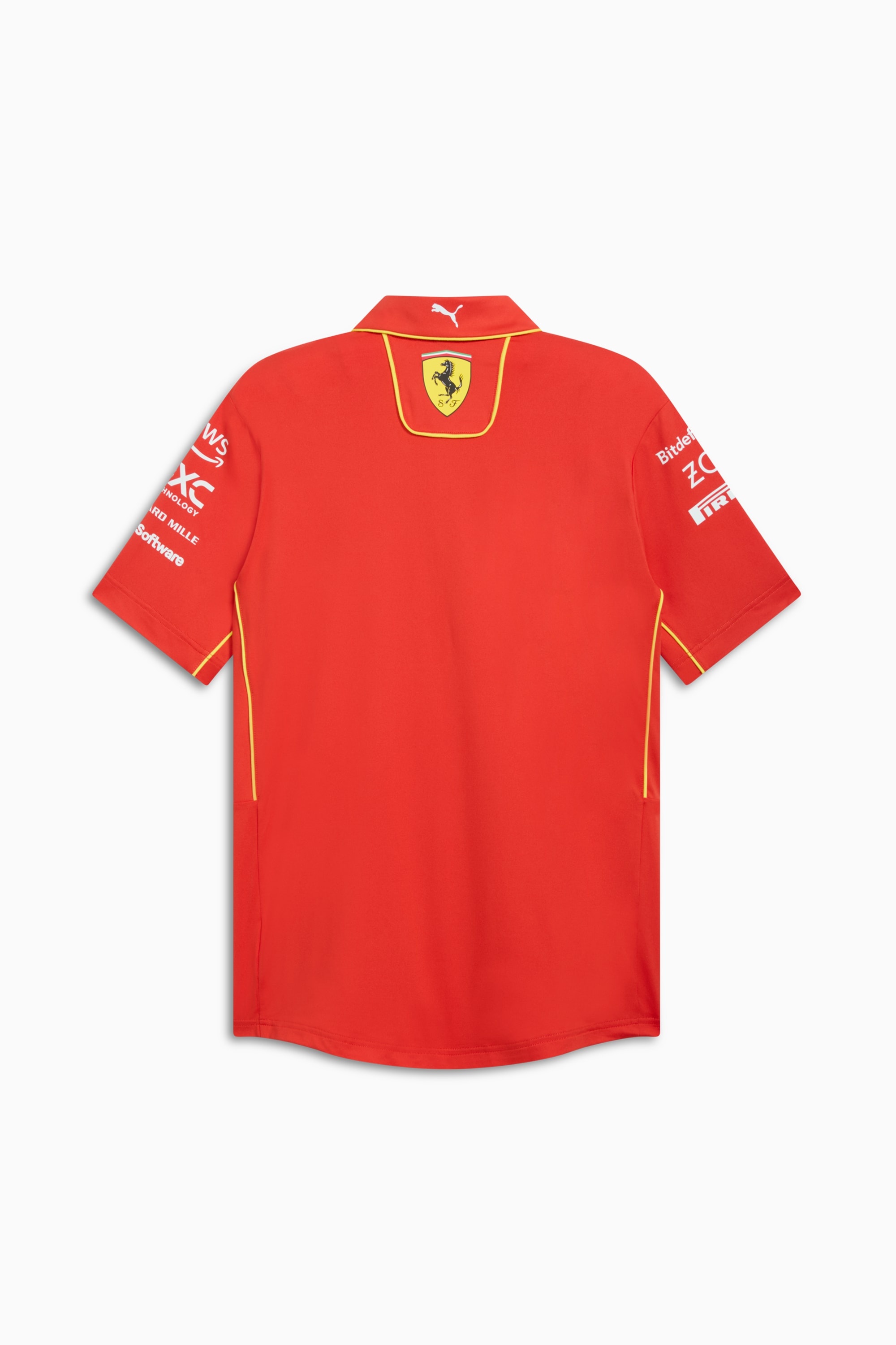 Scuderia Ferrari Team Pro Men's Polo Tee - 2