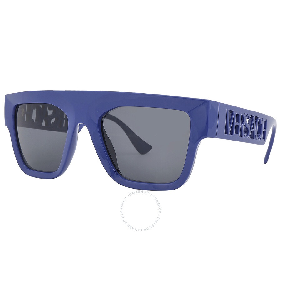 Versace Dark Grey Browline Men's Sunglasses VE4430U 529487 53 - 5