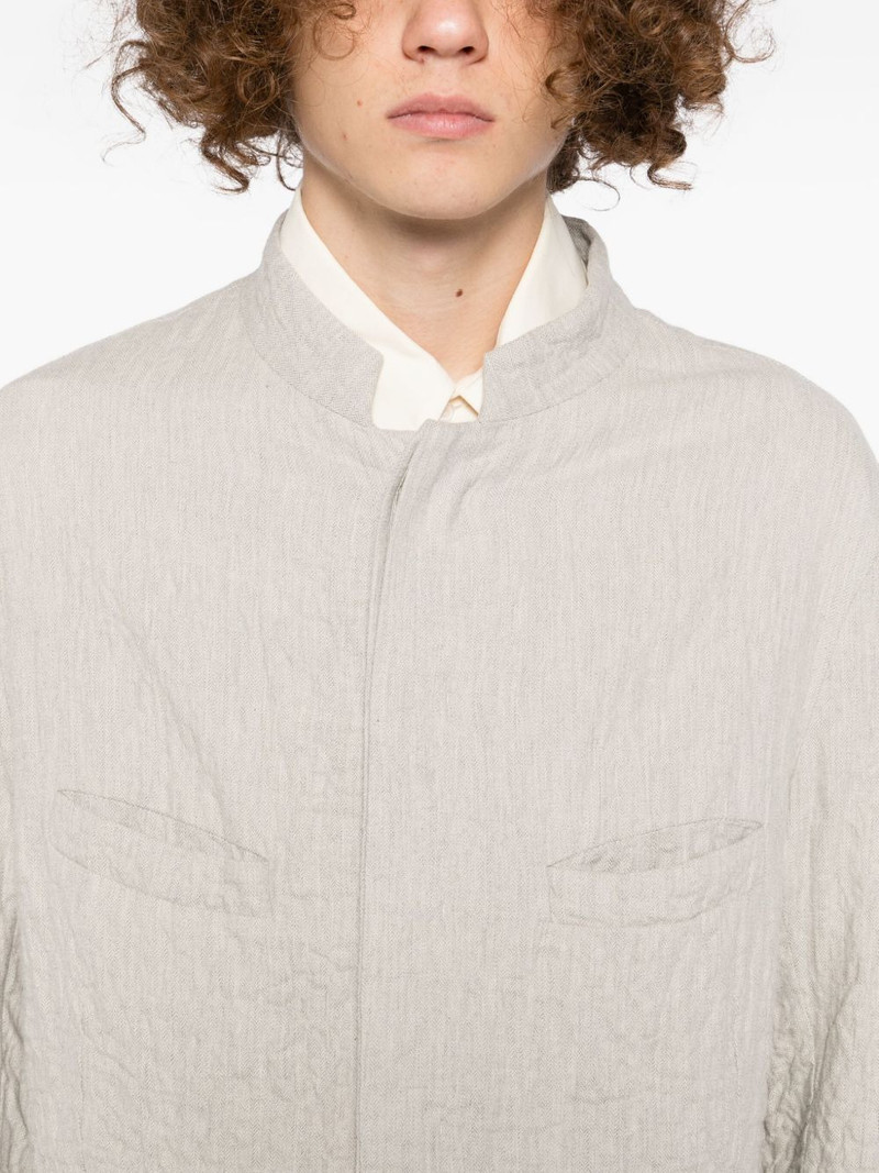 cloque-effect jacket 5