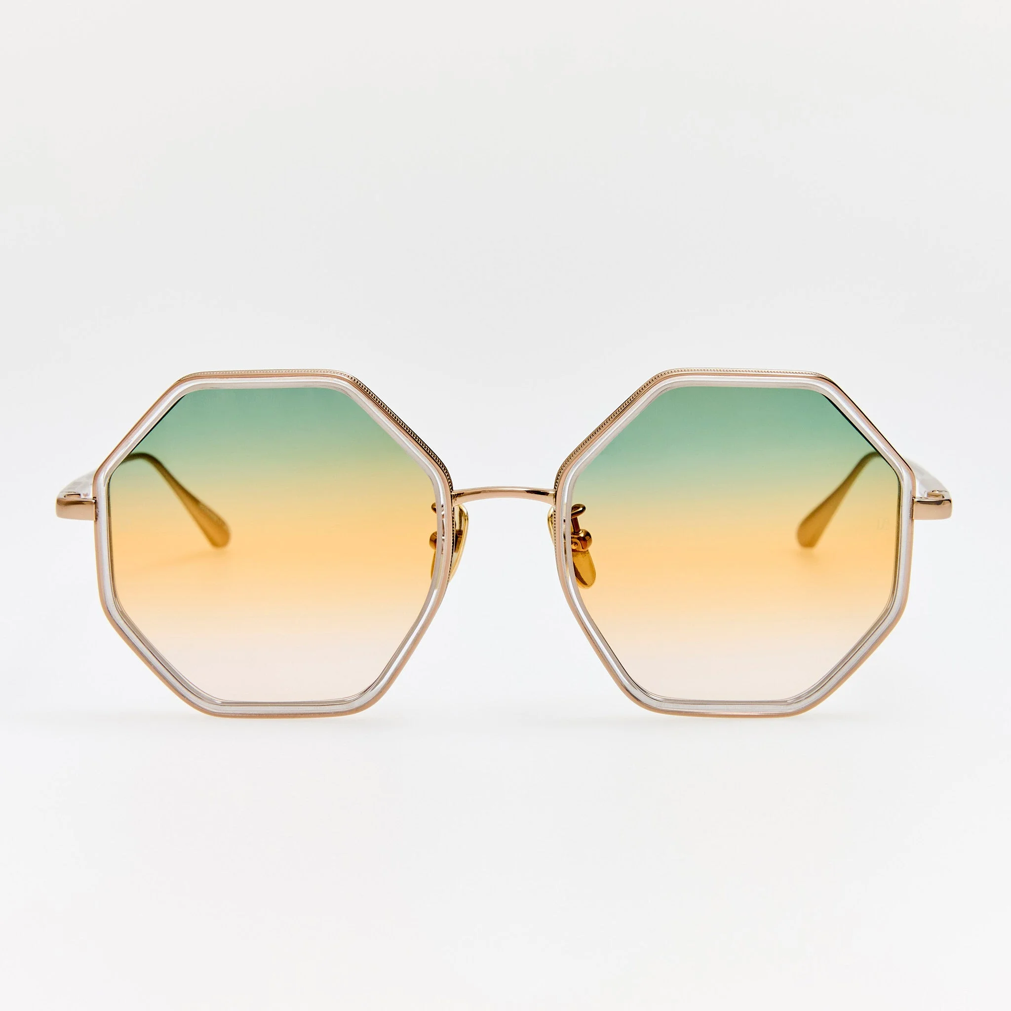 Coraline Sunglasses in 22K Gold and Tutti Frutti - 1