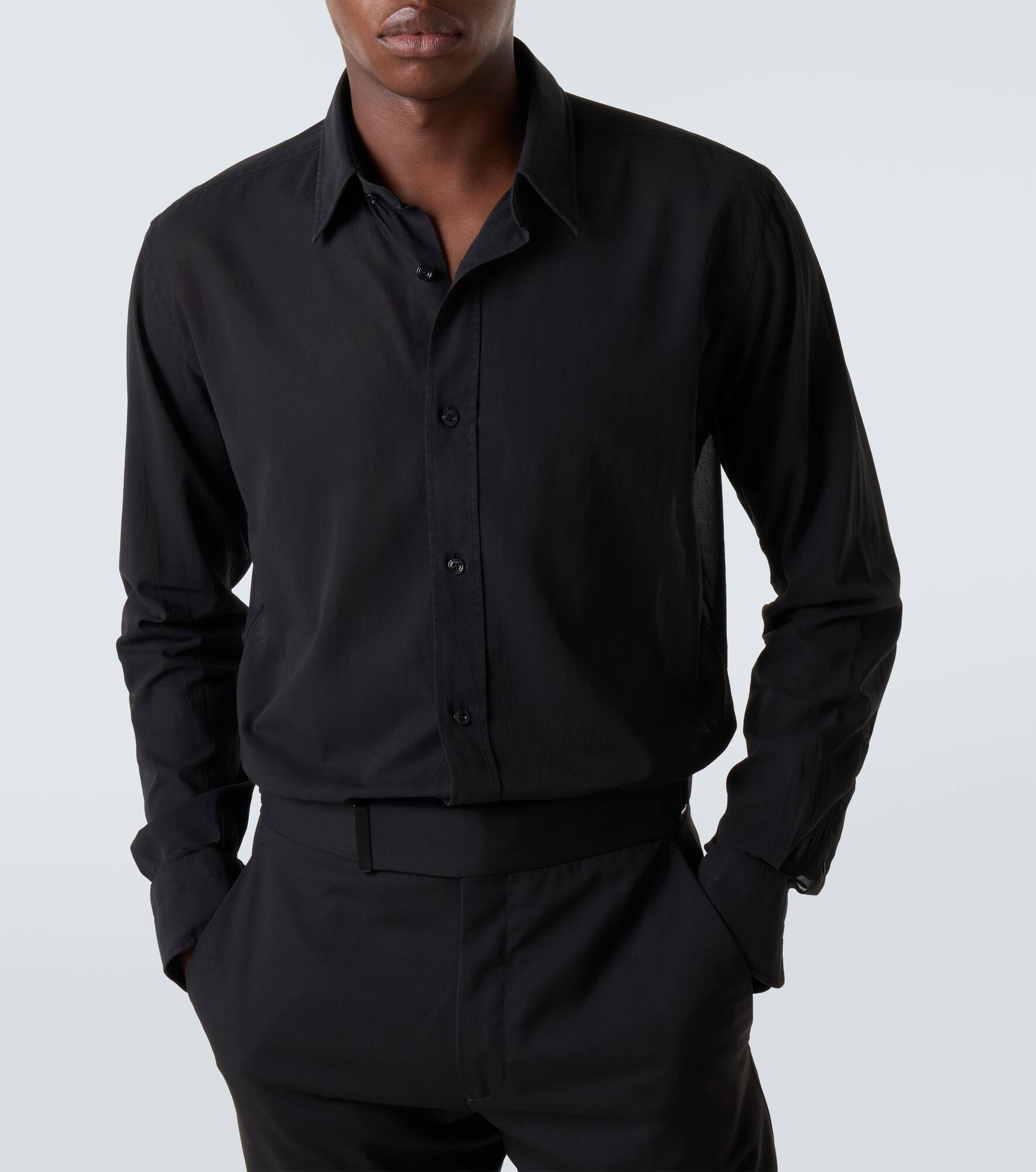 Cotton voile shirt - 5