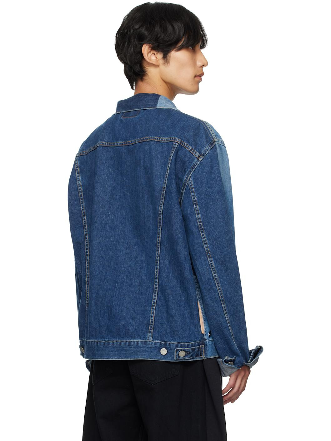 Two-Pack Blue Maryam Nassir Zadeh Edition N°80 Denim Jackets - 3