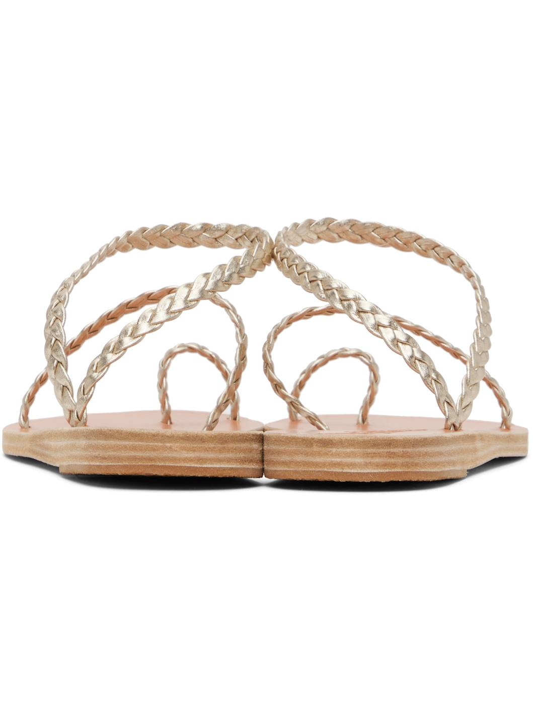 Silver Eleftheria Sandals - 2