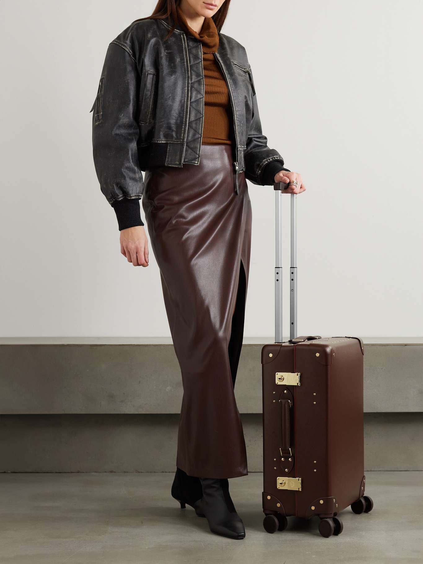 Original Carry-On leather-trimmed suitcase - 2