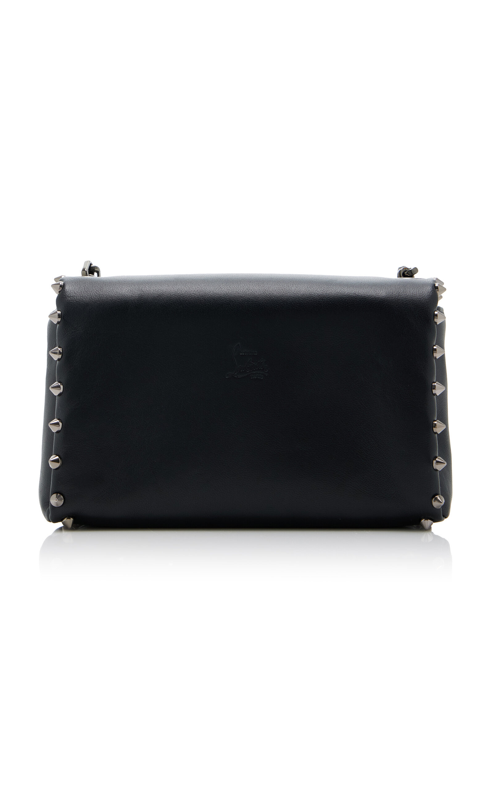 Spiky Leather Pouch black - 6