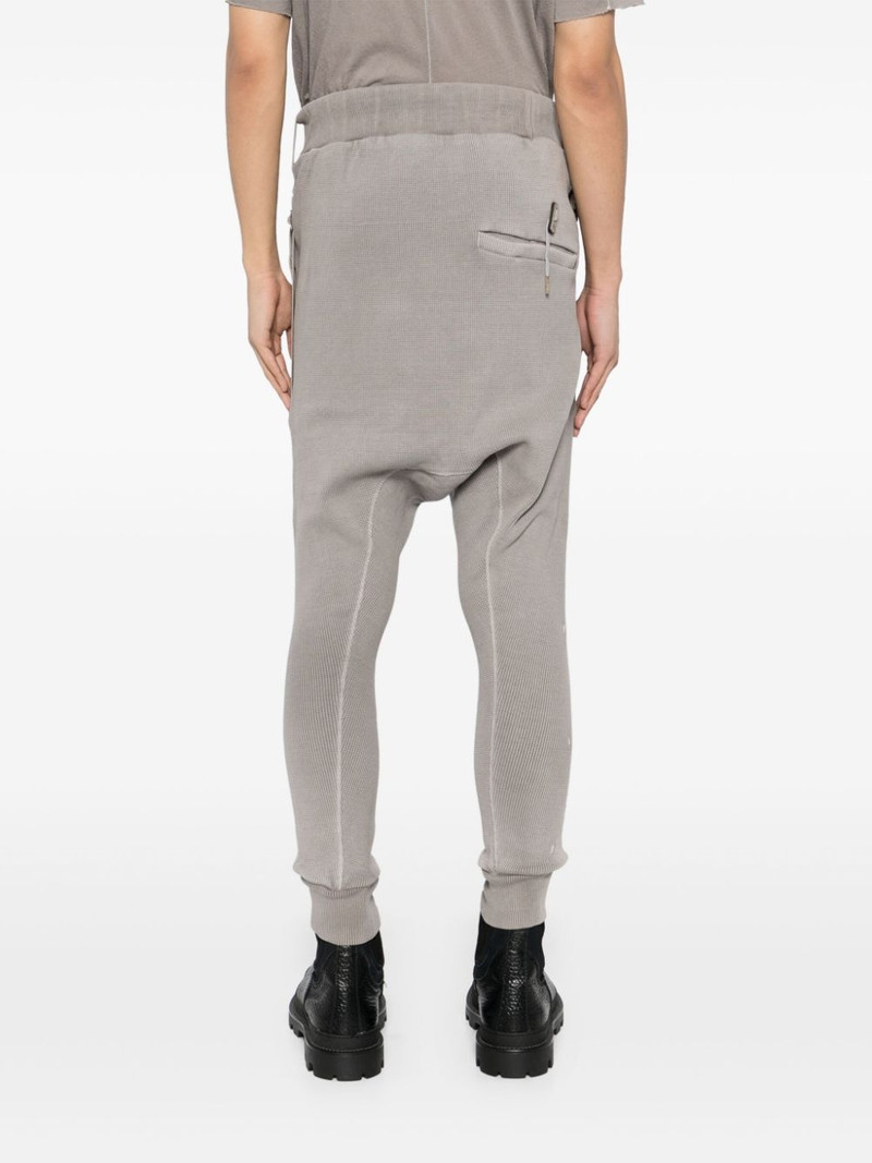 crop-crotch detail track pants 4