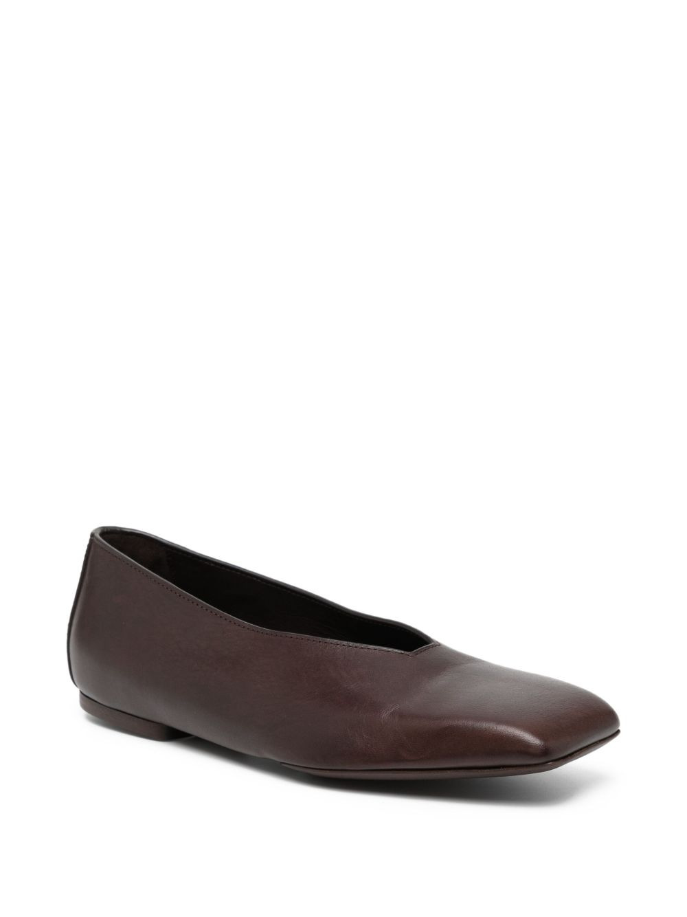 leather ballet flats - 2