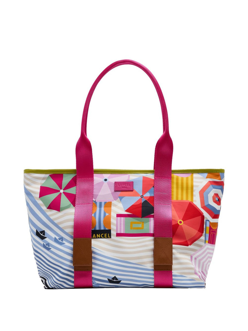 medium Mistral Rollable print tote bag 1