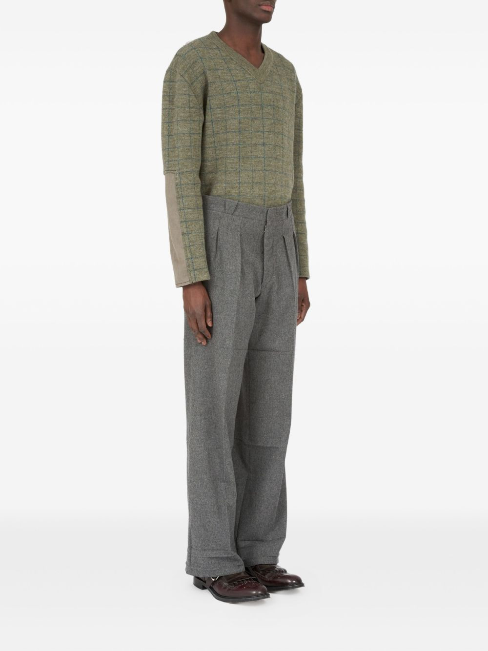 pleated tailored trousers - 3