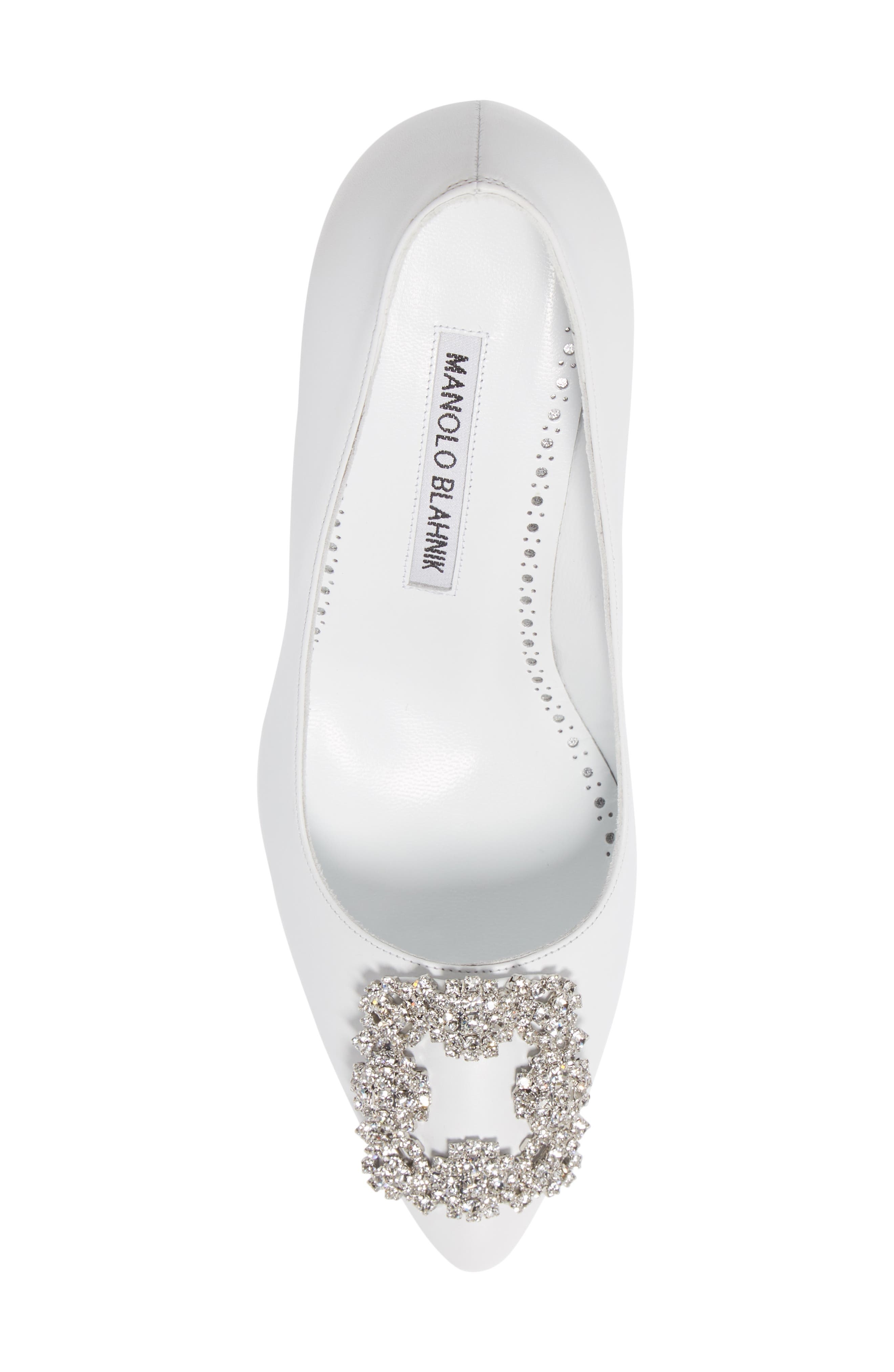 Hangisi Crystal Buckle Pump - 5
