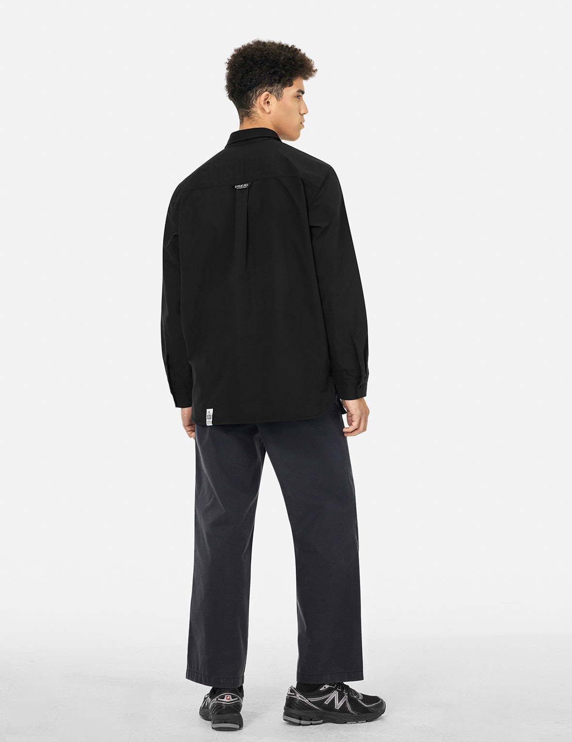 Embossed Logo Relax Fit Shirt - 4