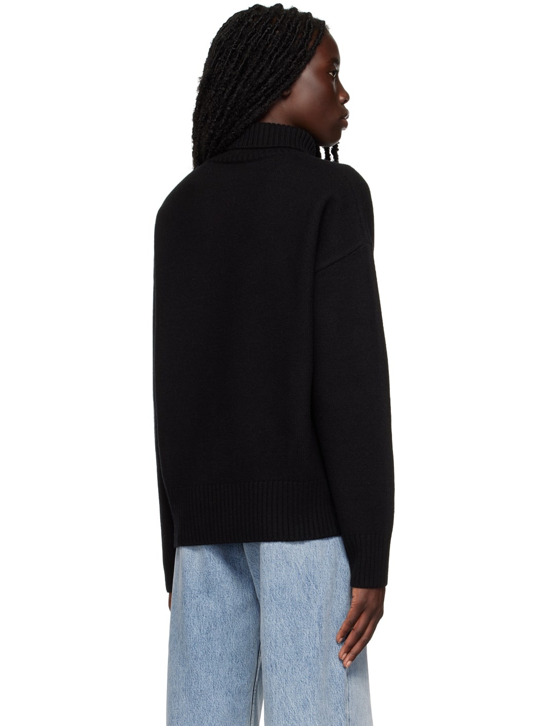 Black Ami de Cœur Turtleneck - 3