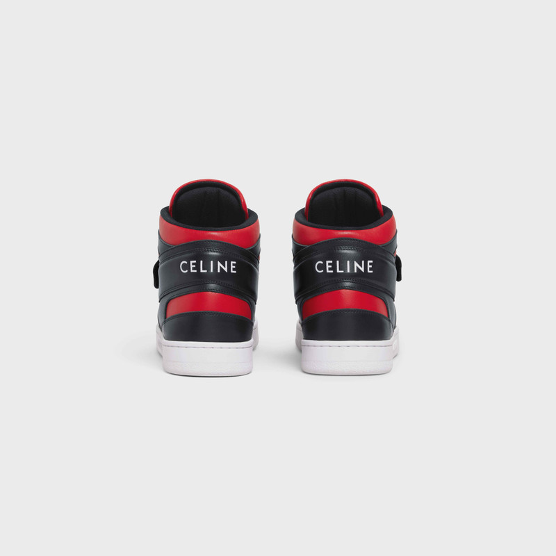 CELINE CT-03 HIGH SNEAKER WITH VELCRO in CALFSKIN outlook