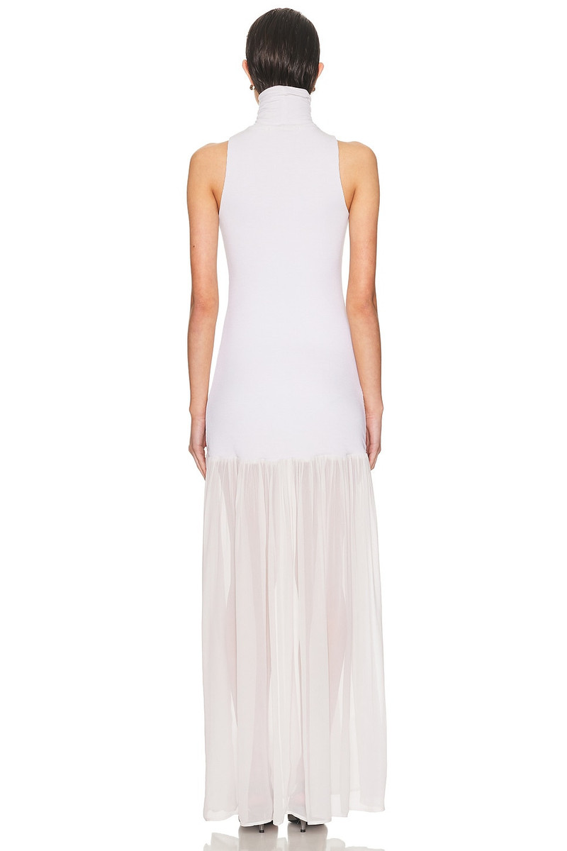 Enza Costa Airy Halter Turtleneck Dress outlook