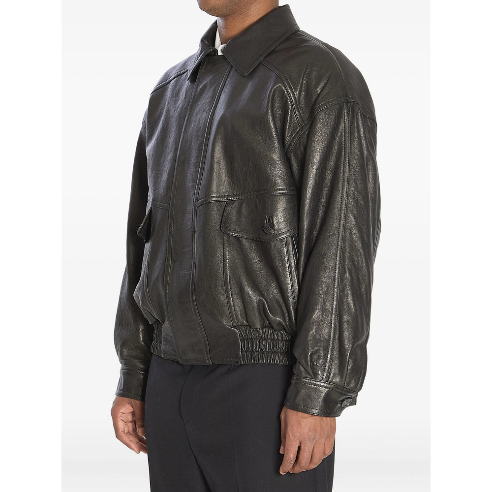 Saint Laurent Black Jackets - Leather Jackets Men - 2