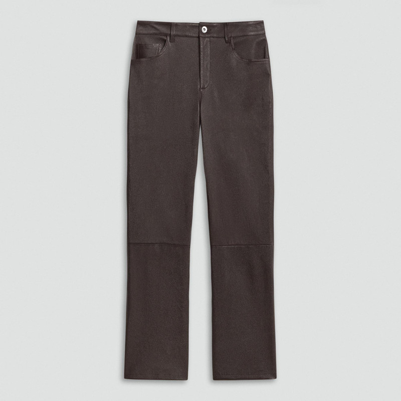 5-Pocket Pant in Glossed Leather 1