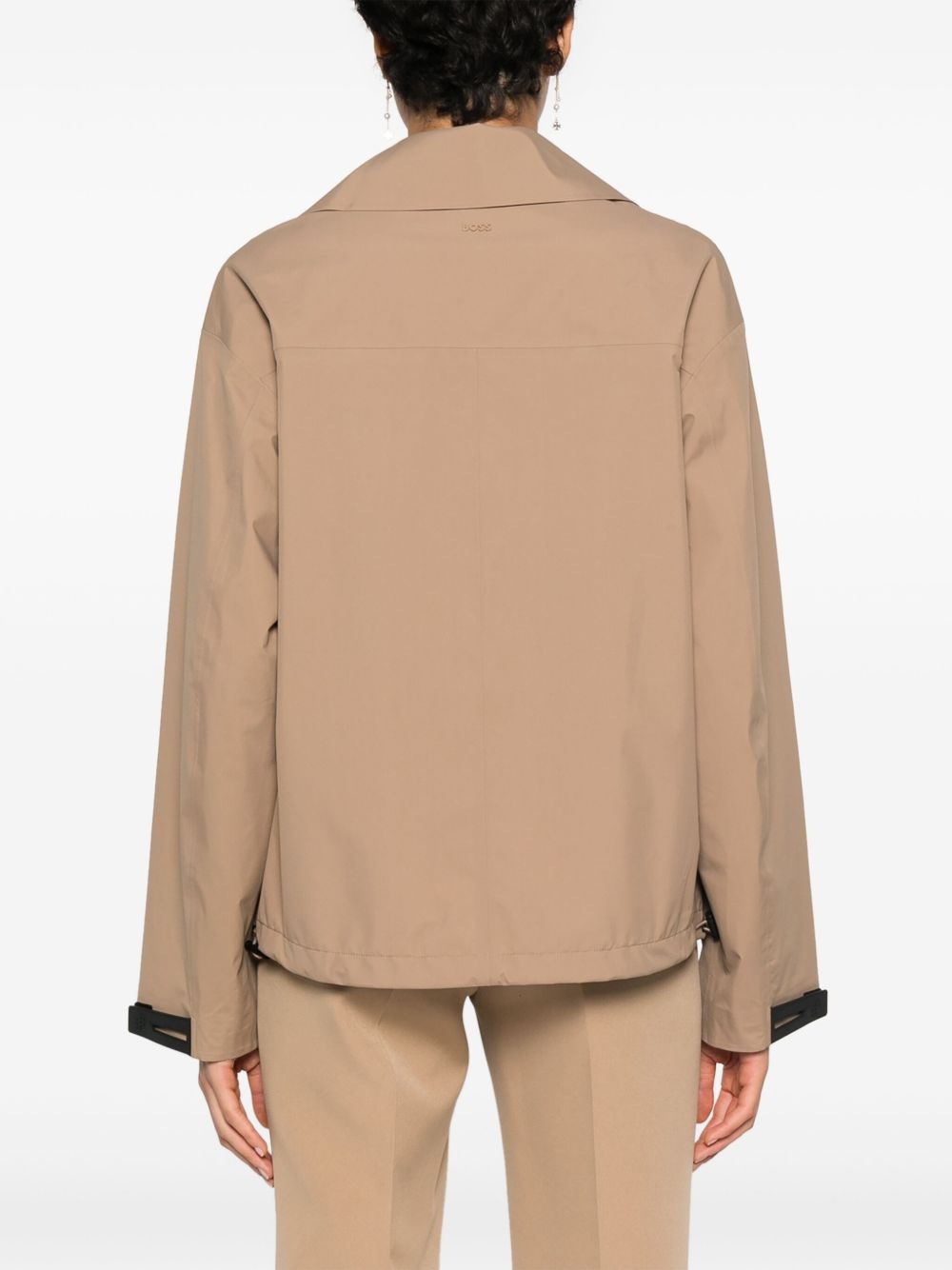 logo-lettering jacket - 4