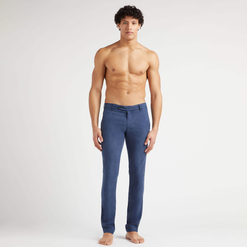 Vilebrequin Men Tencel Cotton Chino Pants Solid outlook