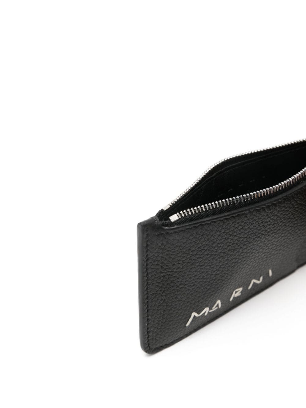 embroidered-logo cardholder - 3