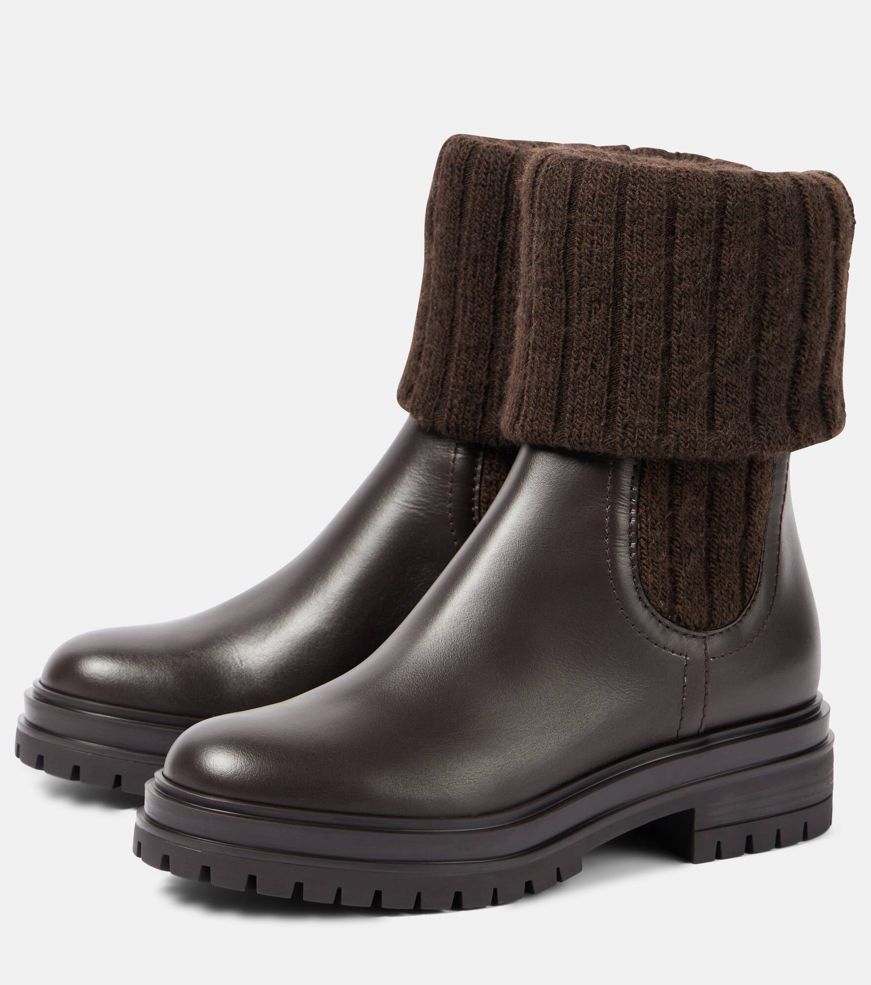 Tenney leather Chelsea boots - 4