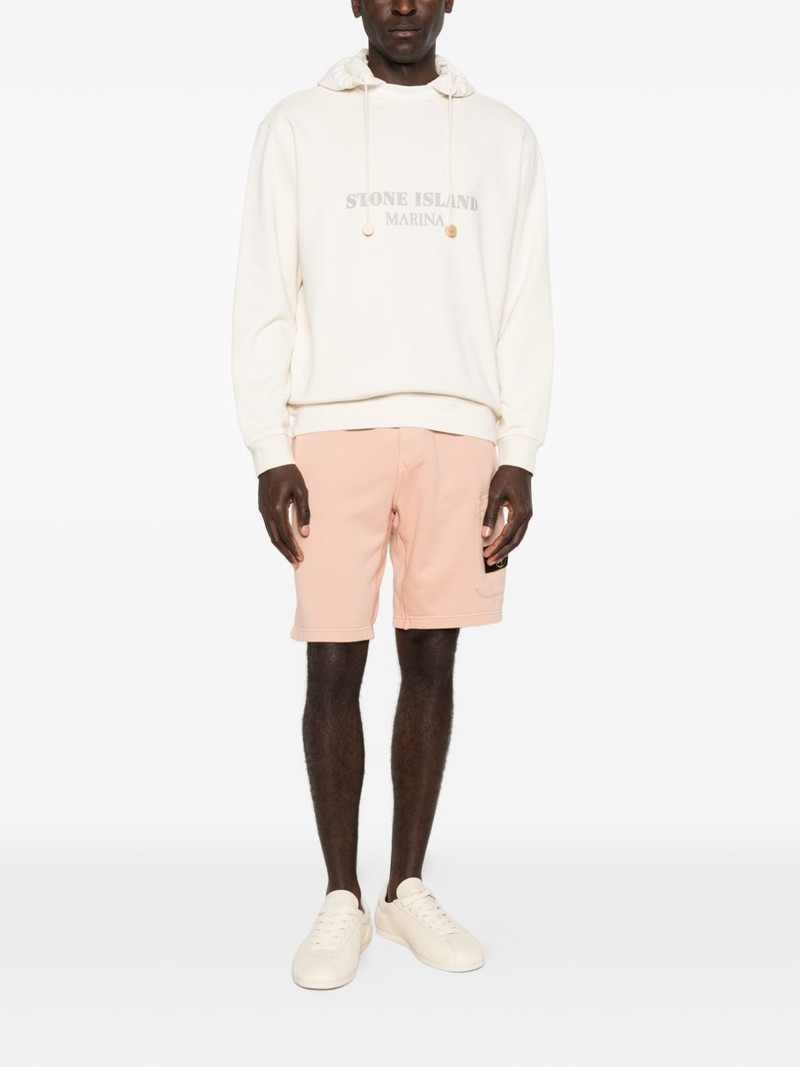 Stone Island drawstring cargo shorts outlook
