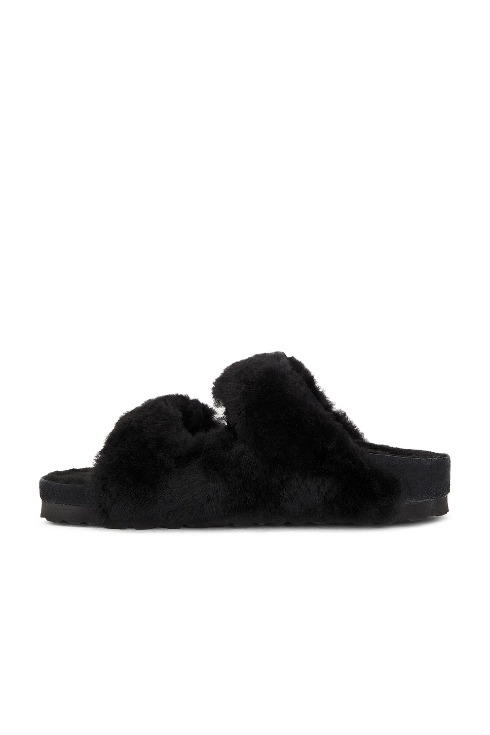 Arizona Shearling Big Buckle Sandal - 5