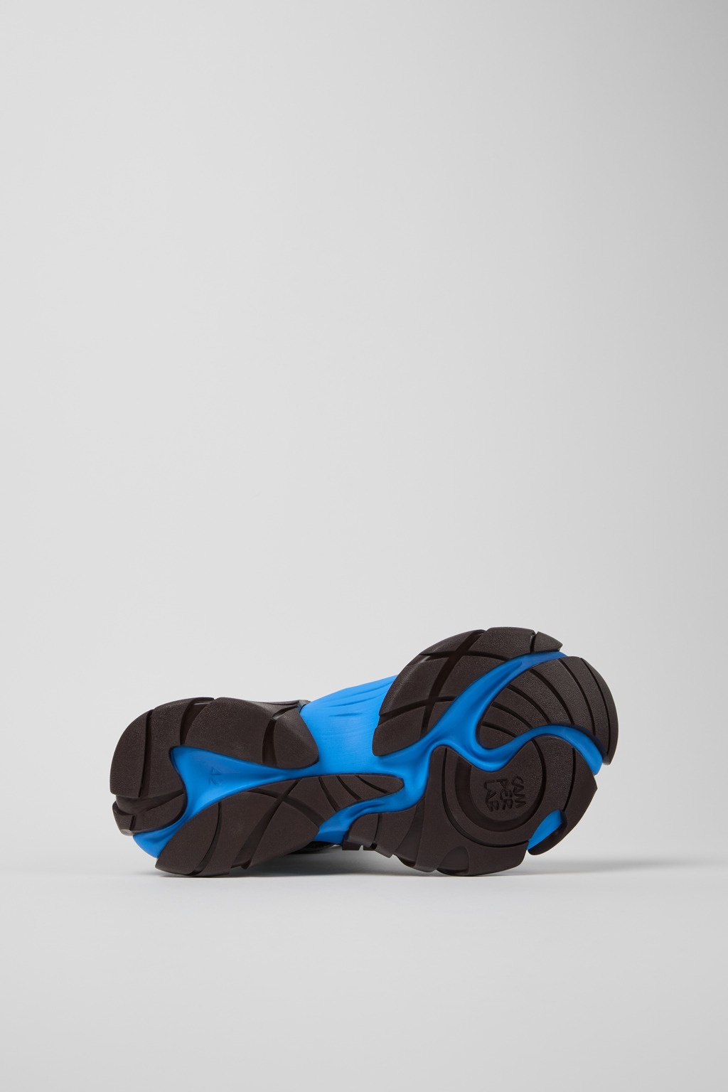 Blue and Gray Textile Boots - 5