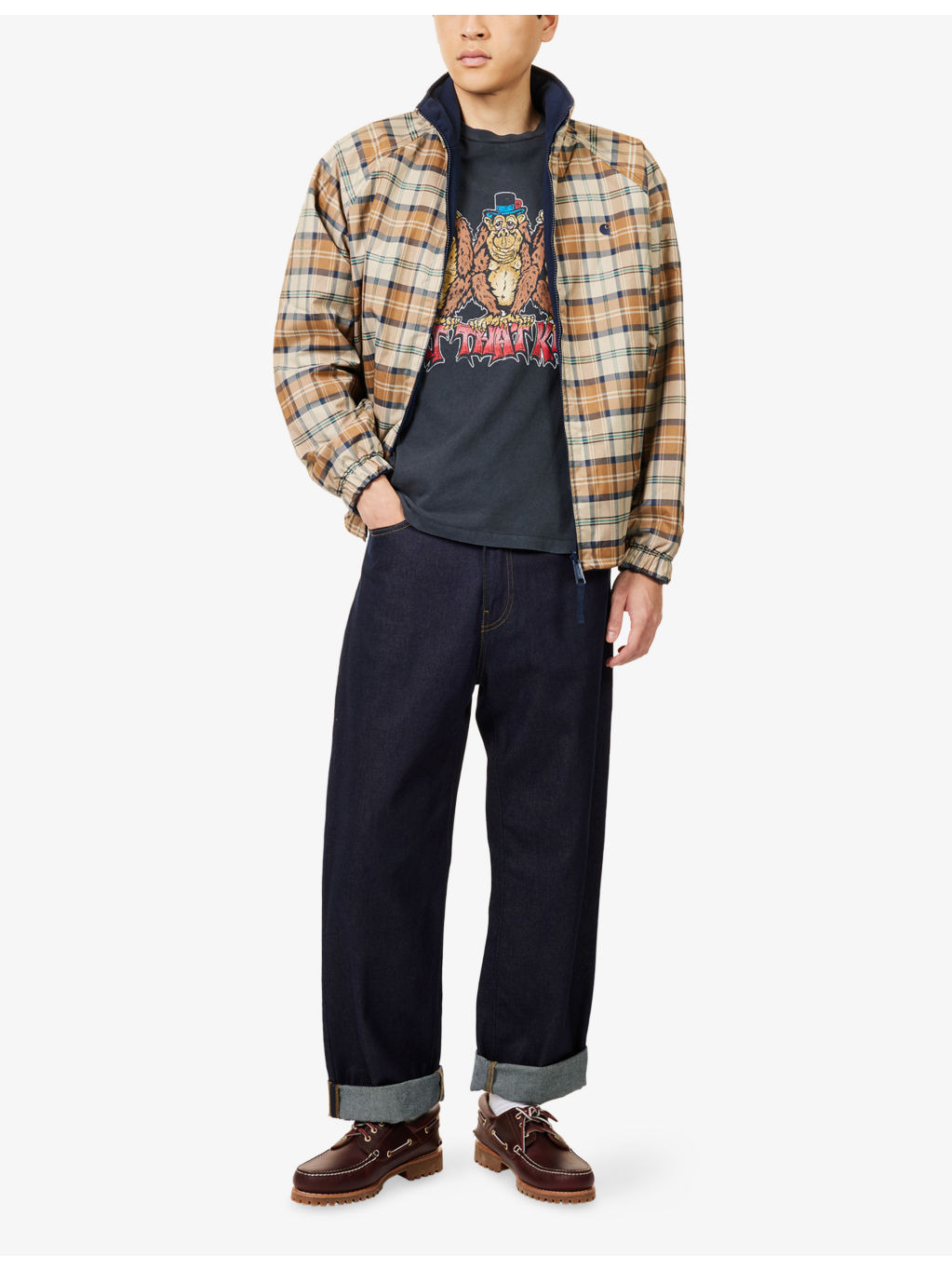 Printed Crewneck Cotton-Jersey T-Shirt - 2