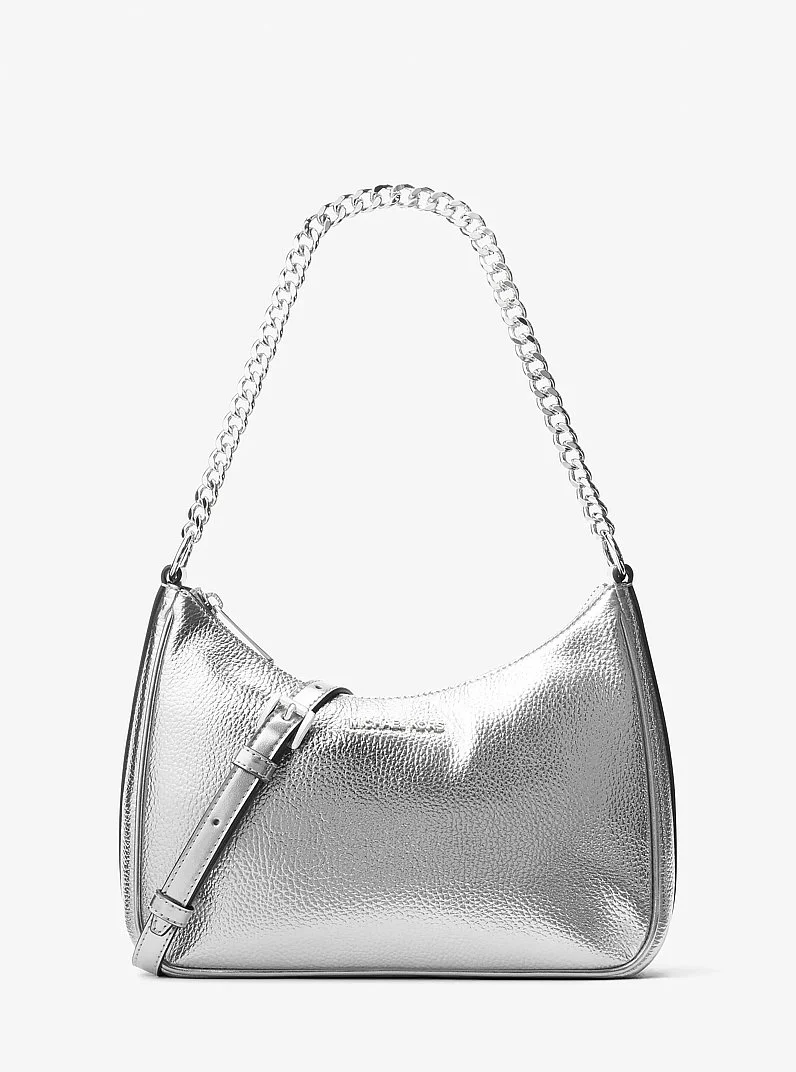 Jet Set Travel Large Metallic Convertible Crossbody Bag - 1