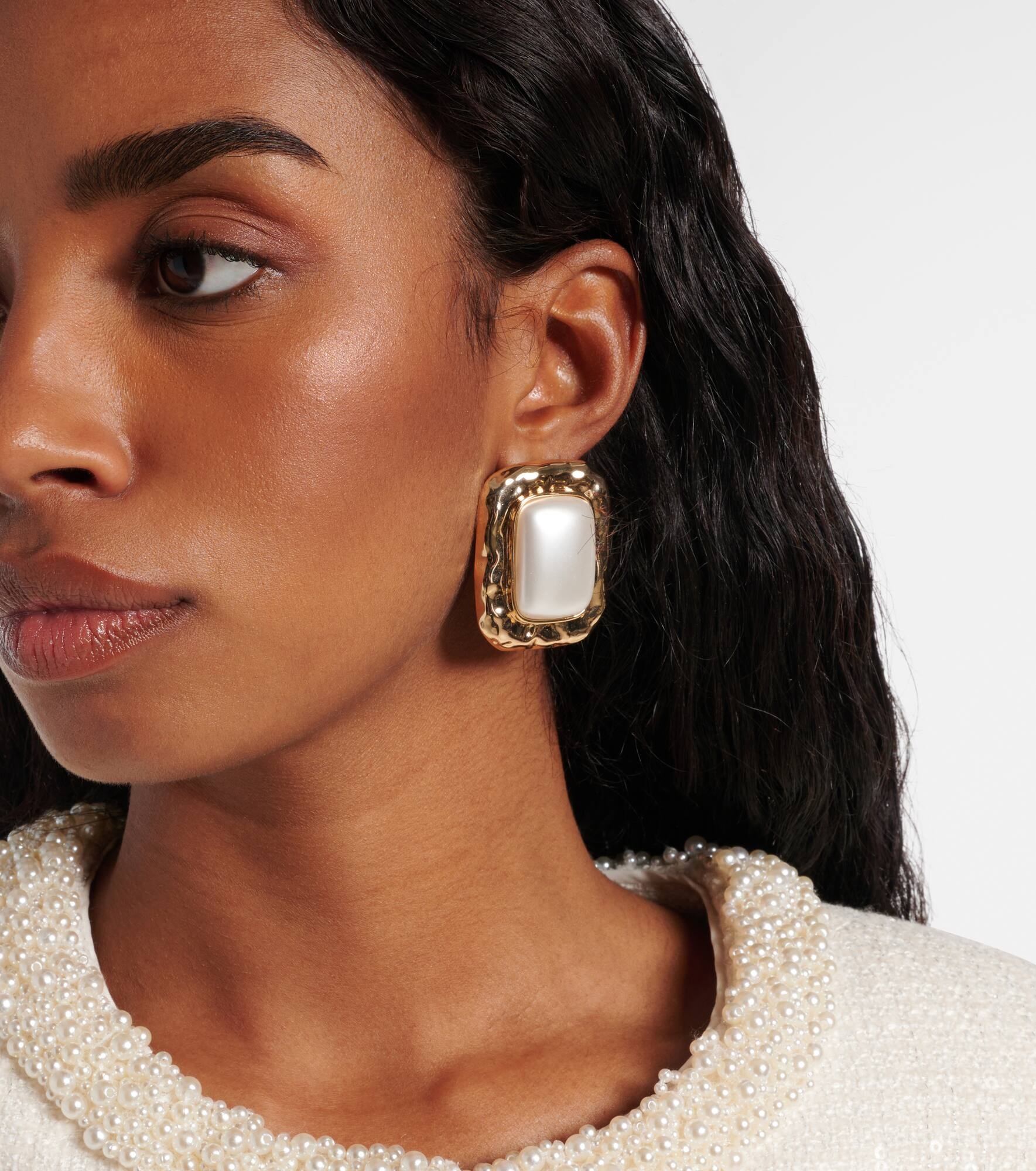 Enamel earrings - 6