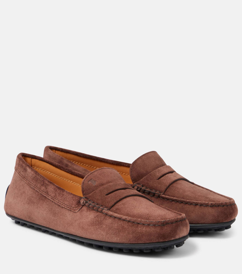 Suede driving shoes - 1