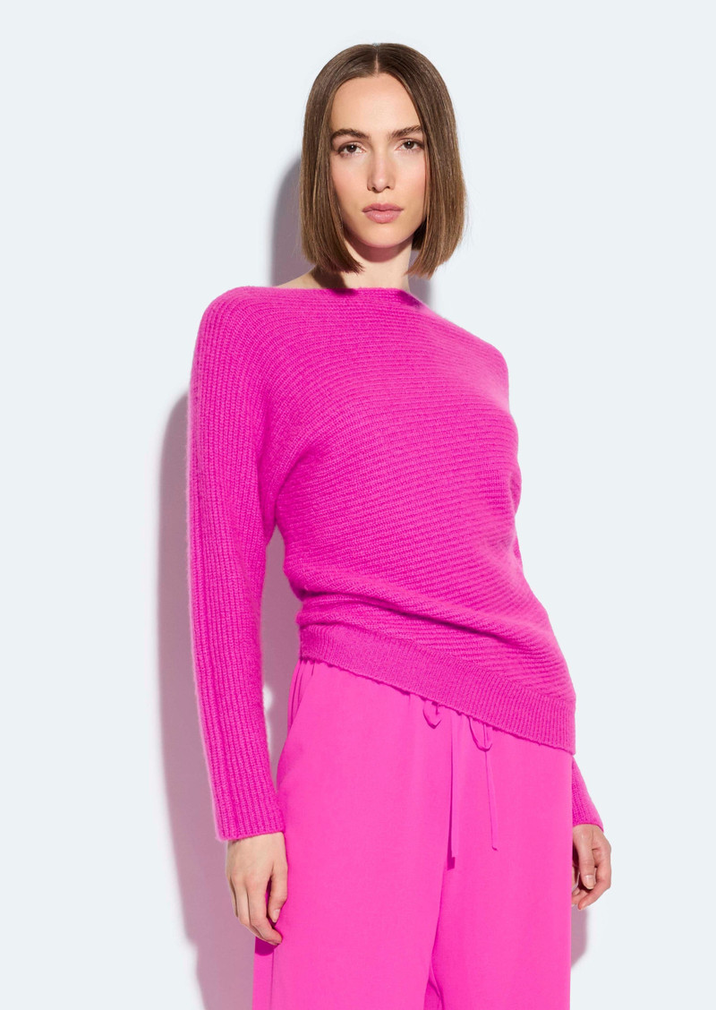 LAPOINTE Cashmere Asymmetric Sweater outlook