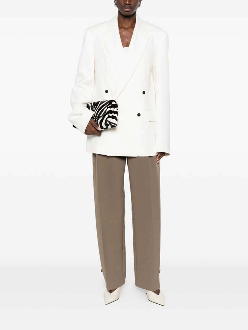 The Frankie Shop double-breasted blazer outlook