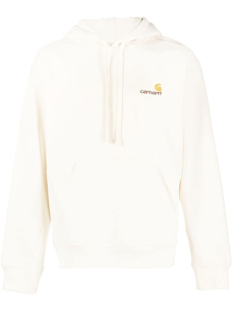 American Script cotton hoodie 1