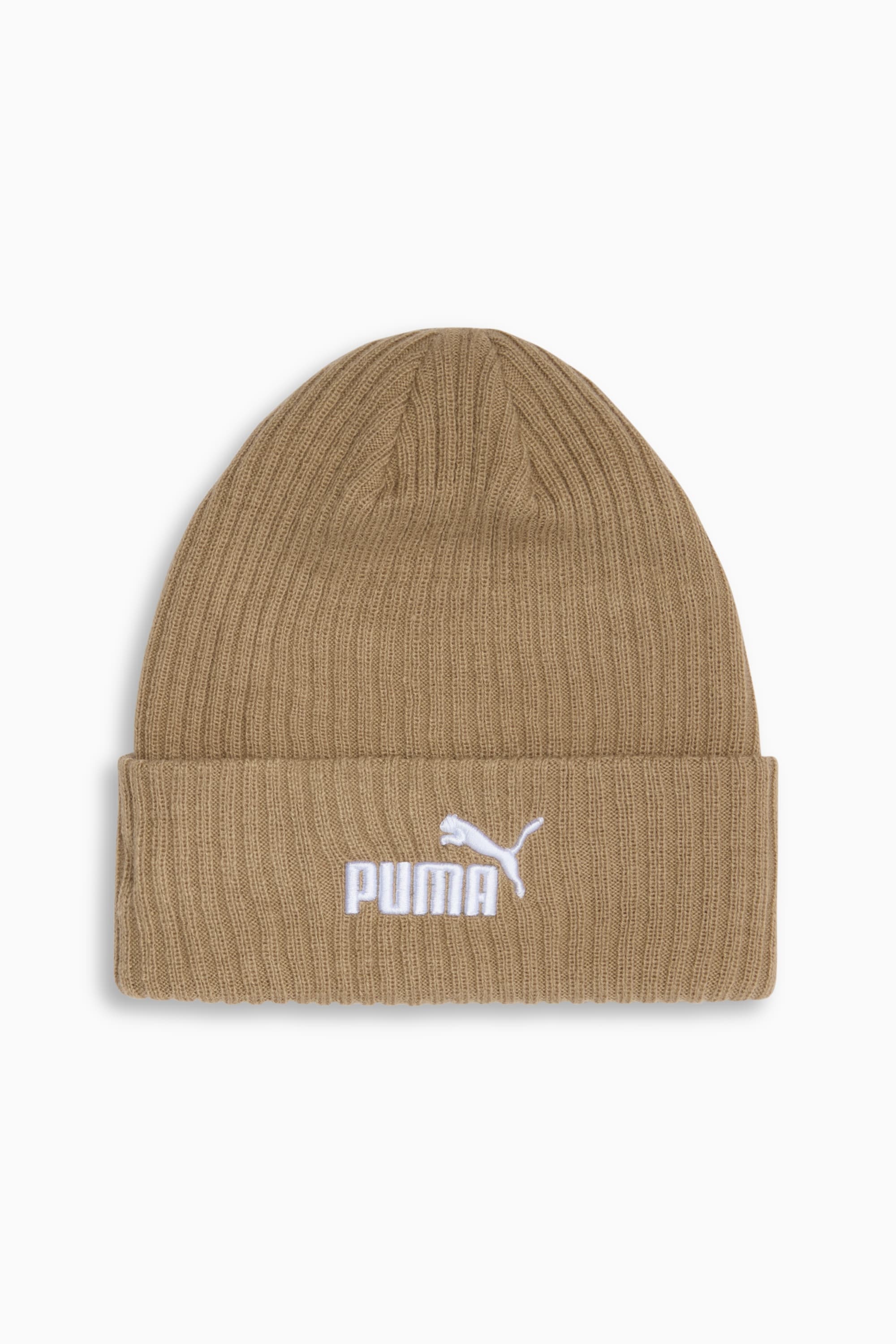 PUMA Logo Ribbed Cuff Beanie - 1