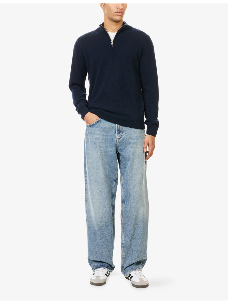 Sunspel Half-Zip Knitted Cashmere Jumper outlook