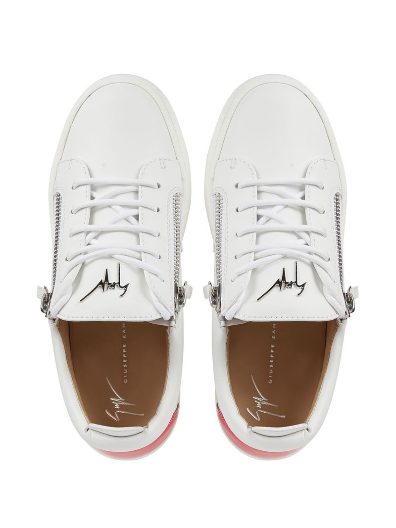 double side zip sneakers 4