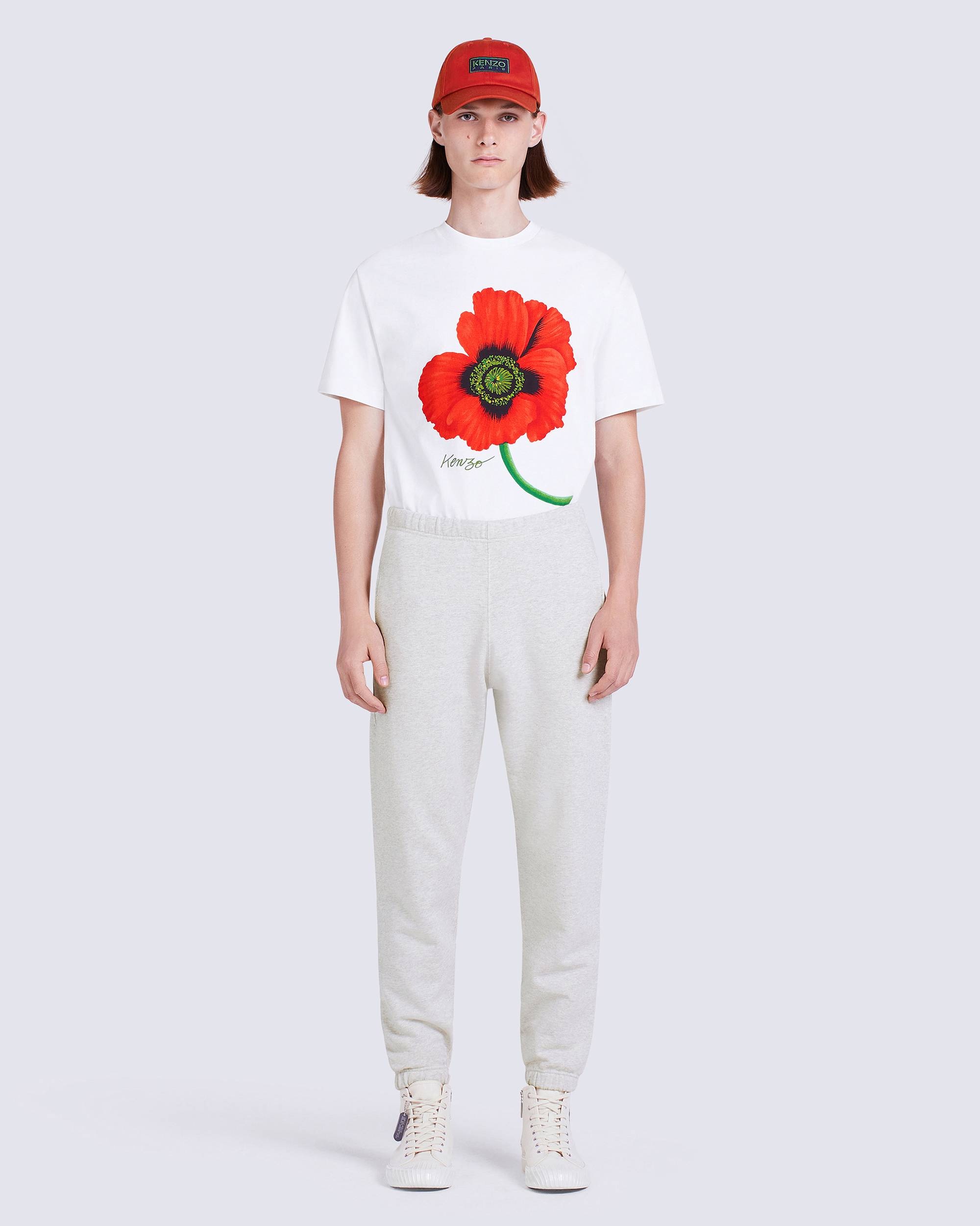'BOKE FLOWER' crest jogging bottoms - 3