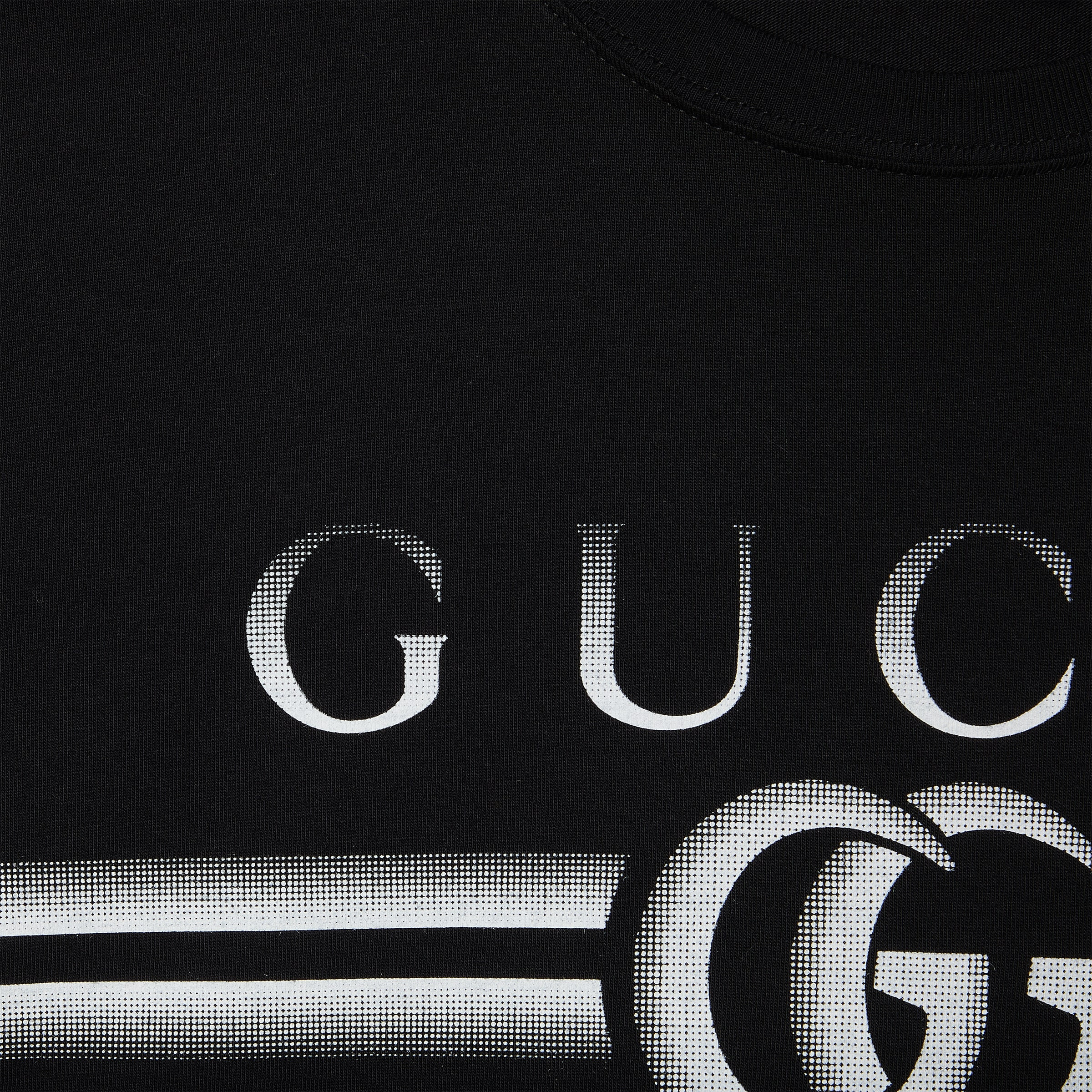 Cotton jersey T-shirt with Gucci print - 7