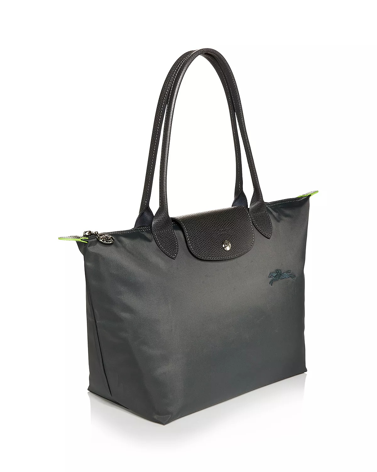 Le Pliage Green Medium Nylon Tote Bag - 6