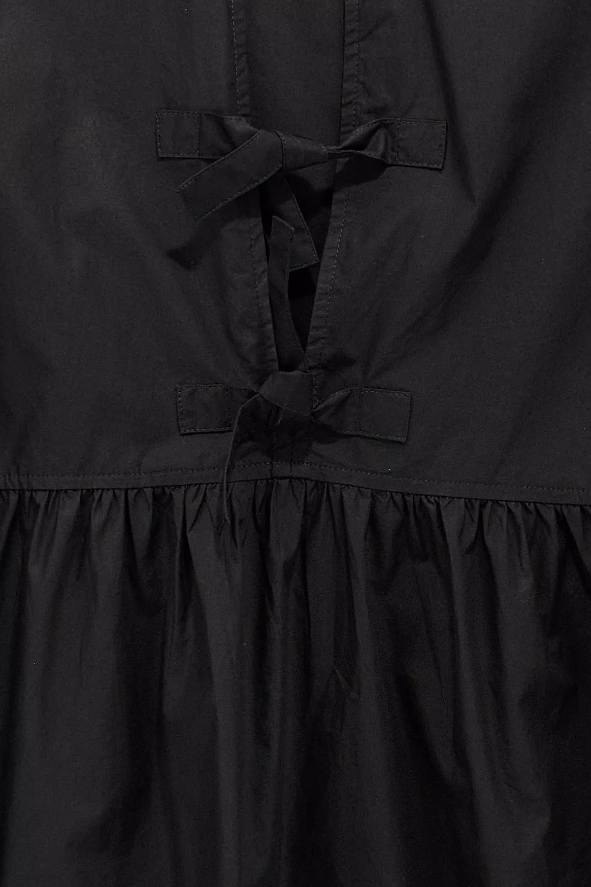 Knot poplin dress - 5