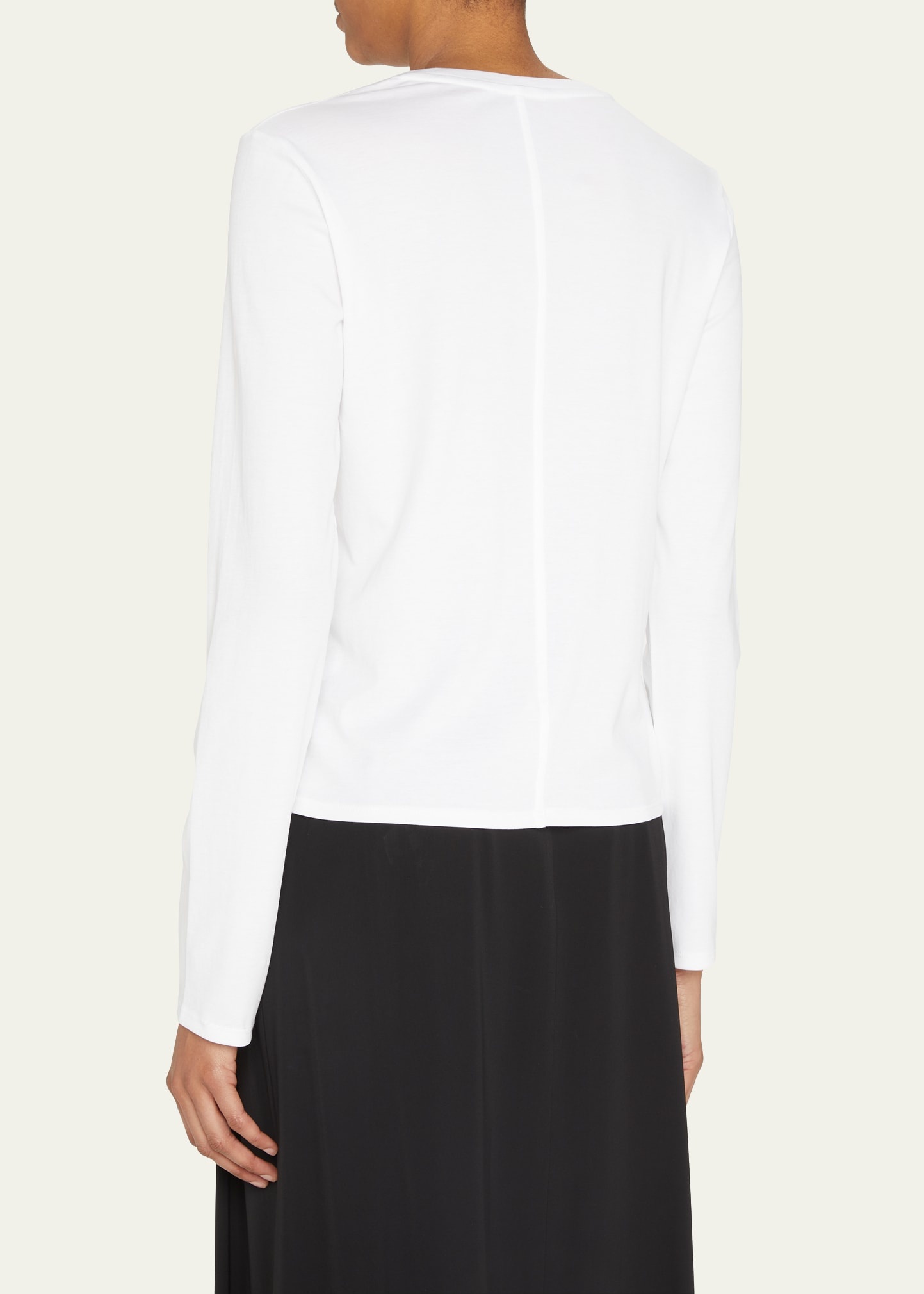 Sherman Long-Sleeve Cotton Tee - 3