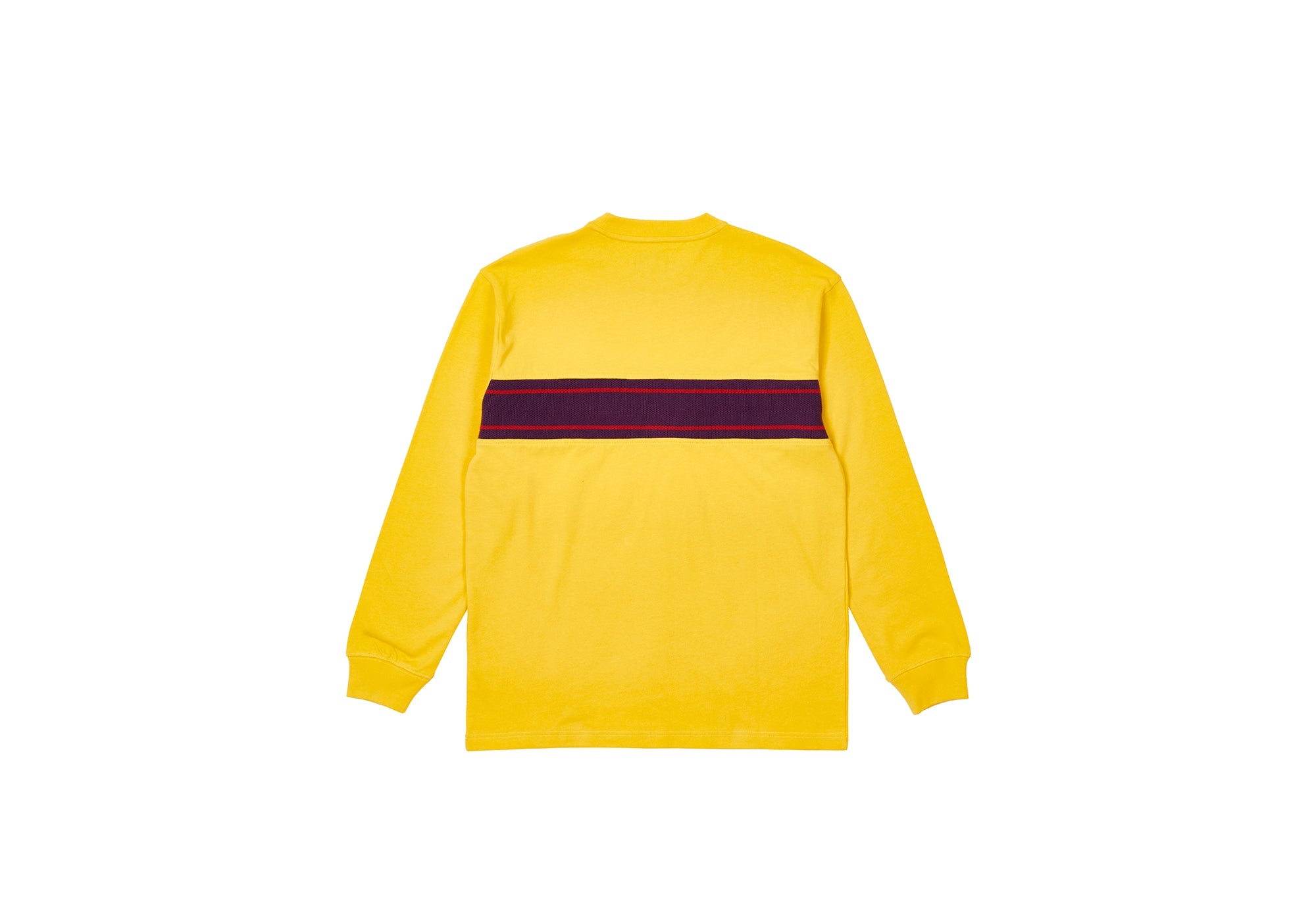 KNIT BLOCK LONGSLEEVE YELLOW - 2